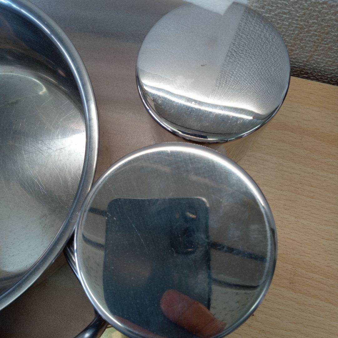 サ*ジ様 両手鍋　フライパン　等　セット中古品