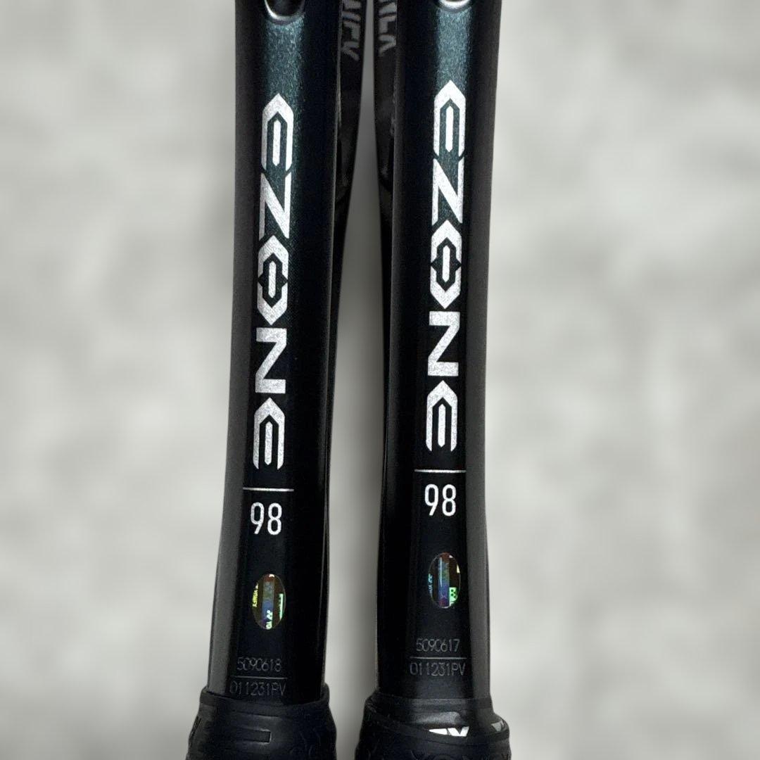 【YONEX】ヨネックス テニスラケット EZONE 98 黒色G2 2本セット