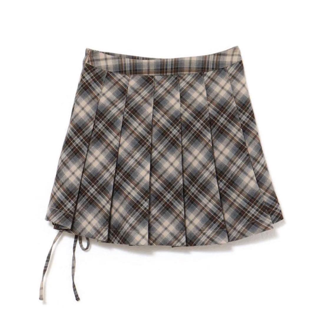 スカート Sonia lace up mini skirt andmary