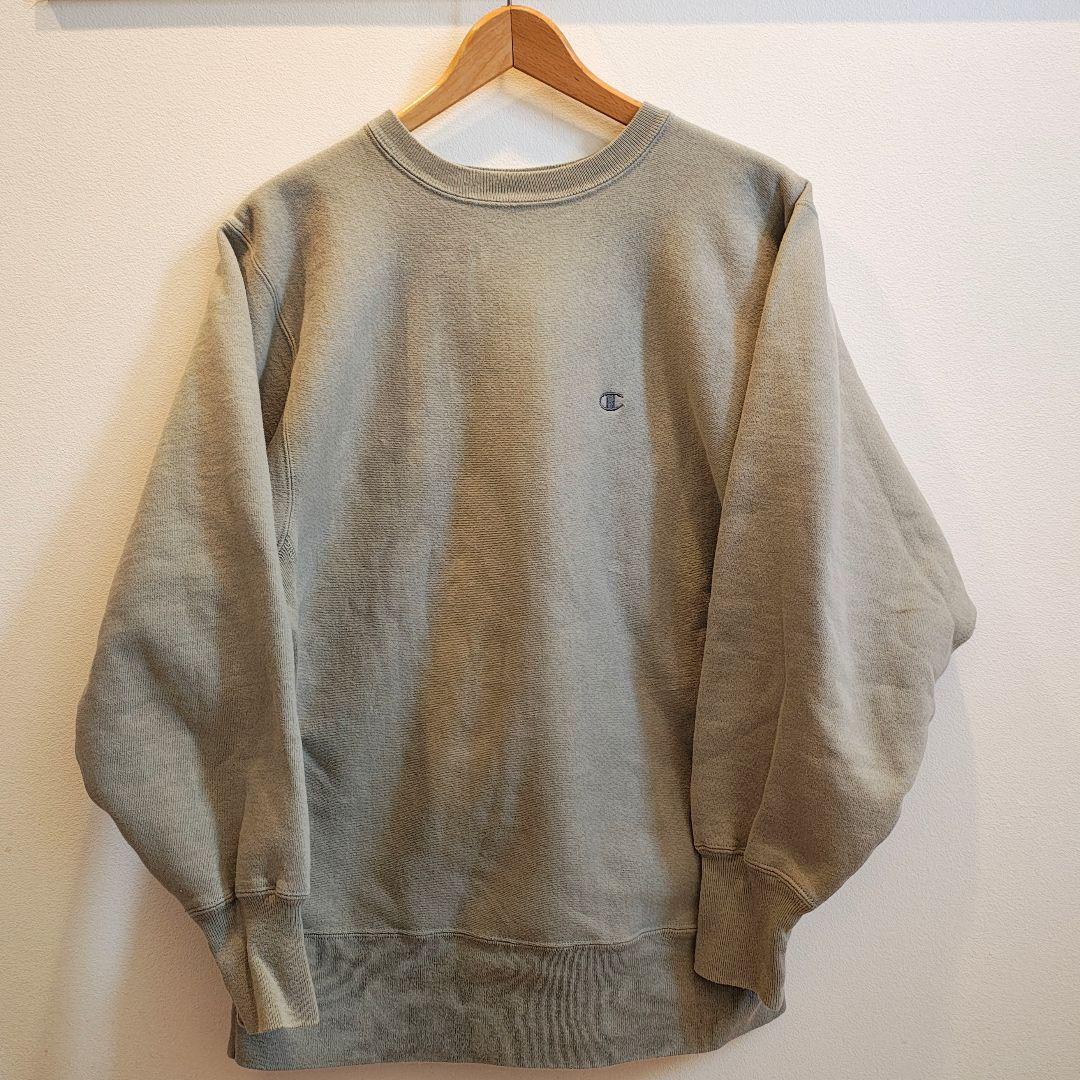 セ*ン様 90s Champion リバースウィーブ L 刺繍タグ ピスタチオ