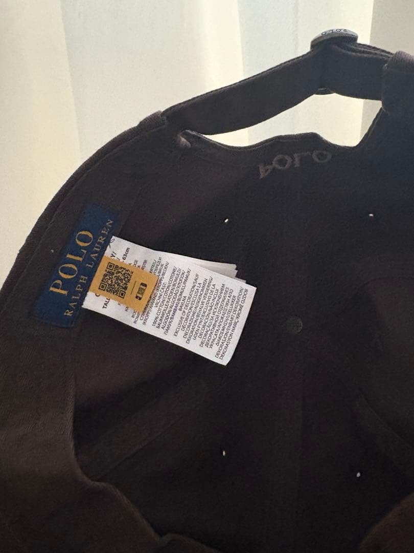 POLO RALPH LAUREN ブラウンキャップ