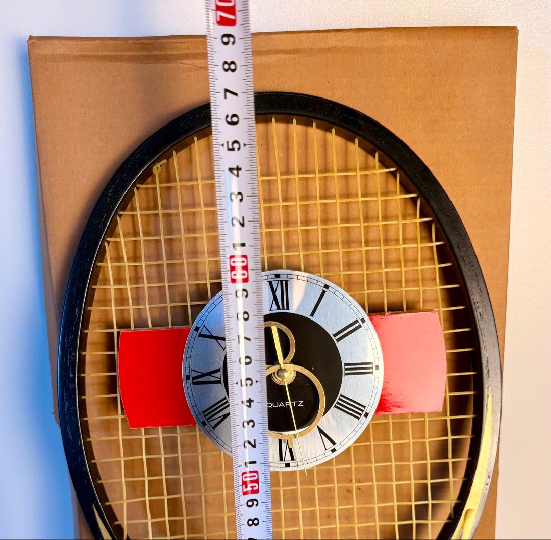 ヴィンテージ アンティーク レトロ QUARTZ テニス ラケット 木製