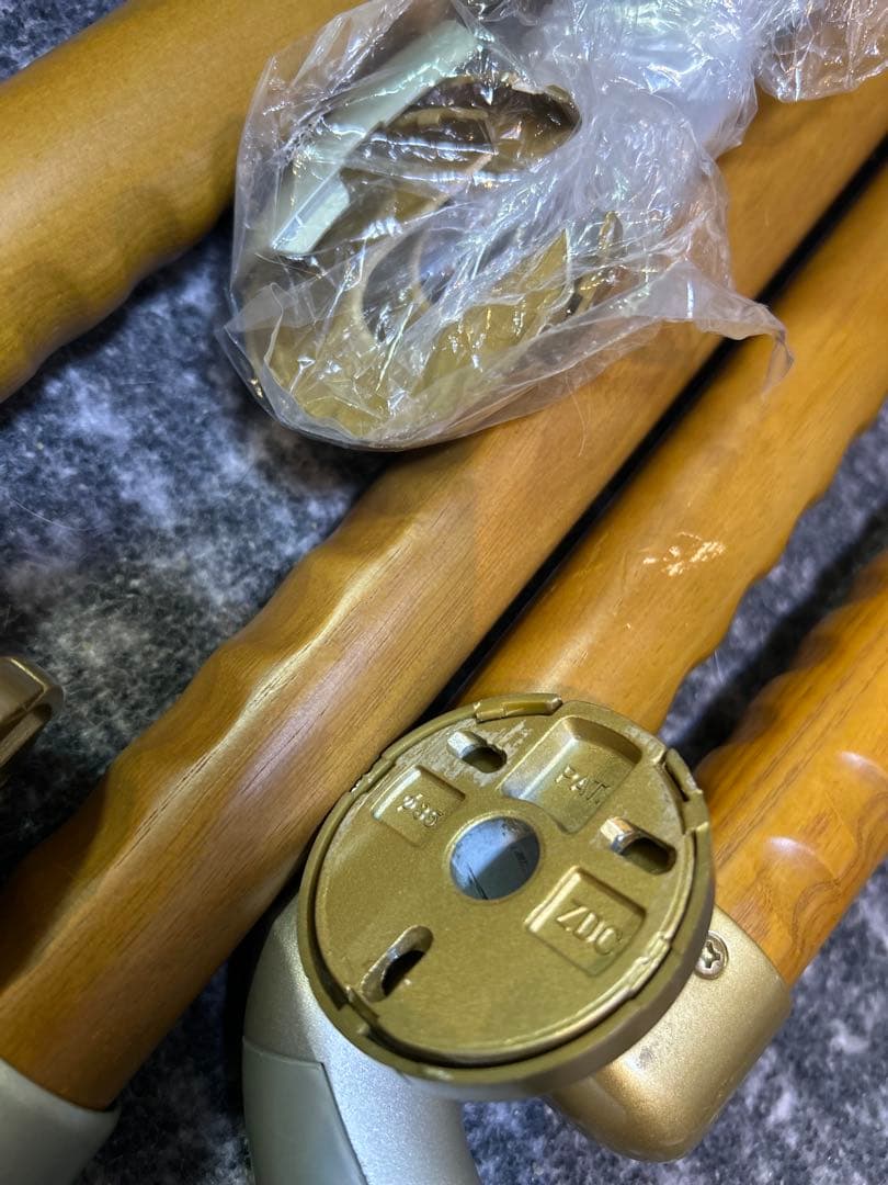 木製手すり メープルカラーゴールド　TOTO 【4本】