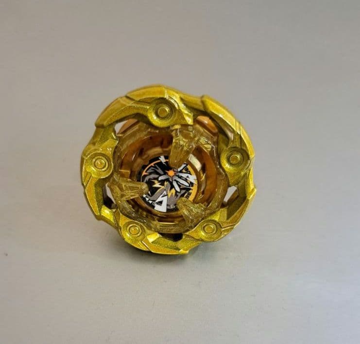 ベイブレードX　ウィザードロッド メタルコート　ゴールド　タブルA1個体