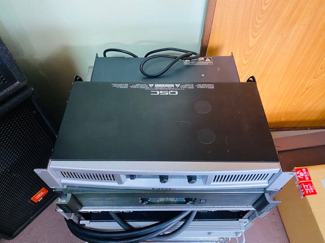 QSC GX3 パワーアンプ、良い品。