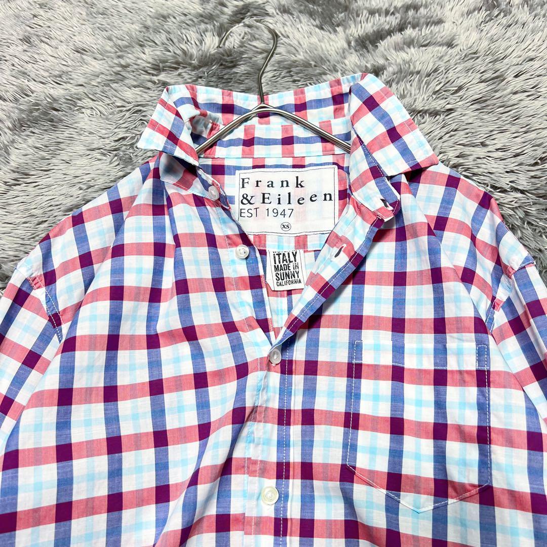 フランク&アイリーン LUKE チェック ロングスリーブシャツ XL相当 美品