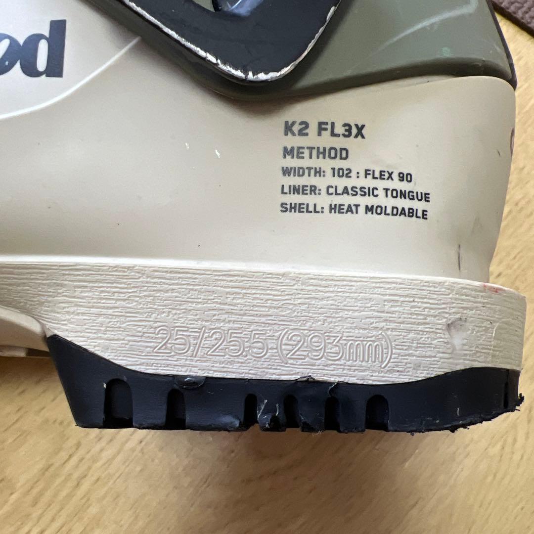 K2methodスキー ブーツ フレックス90
