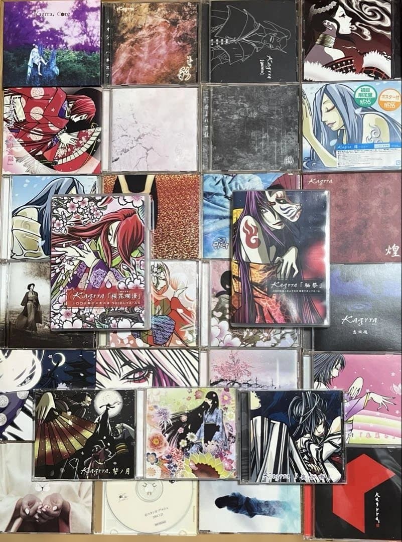 Kagrra CD DVD まとめ売り