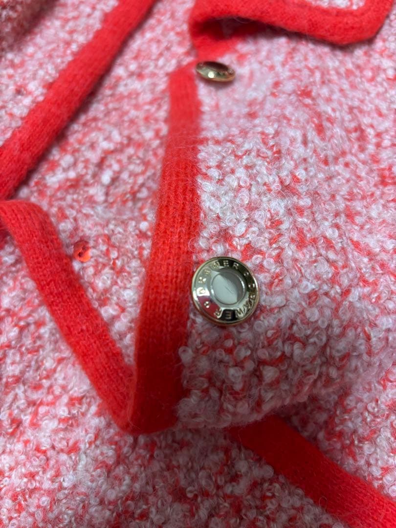 美品　ドゥロワー　drawer ニットジャケット　カーディガン