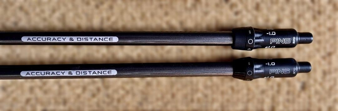 ✴️Tour AD　U-55(R) ピンUT3&４用 スリーブ付きシャフト2本