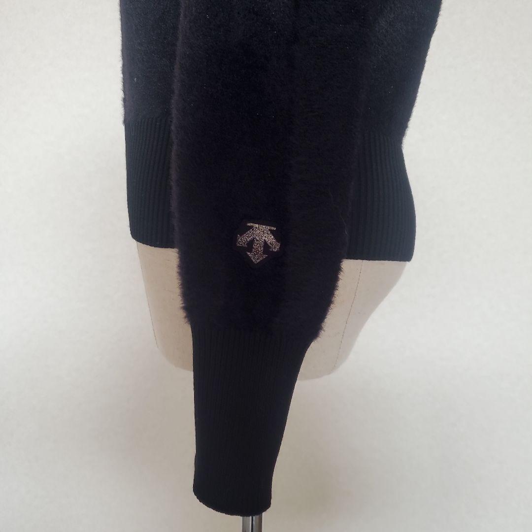 i*✨様 DESCENTE CRYSTAL ラメミックスシャギータートルネックセ