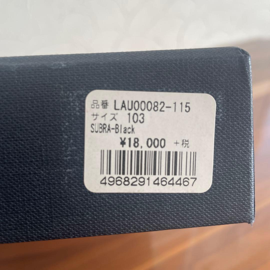 LAULHERE ベレー帽　黒　メンズ