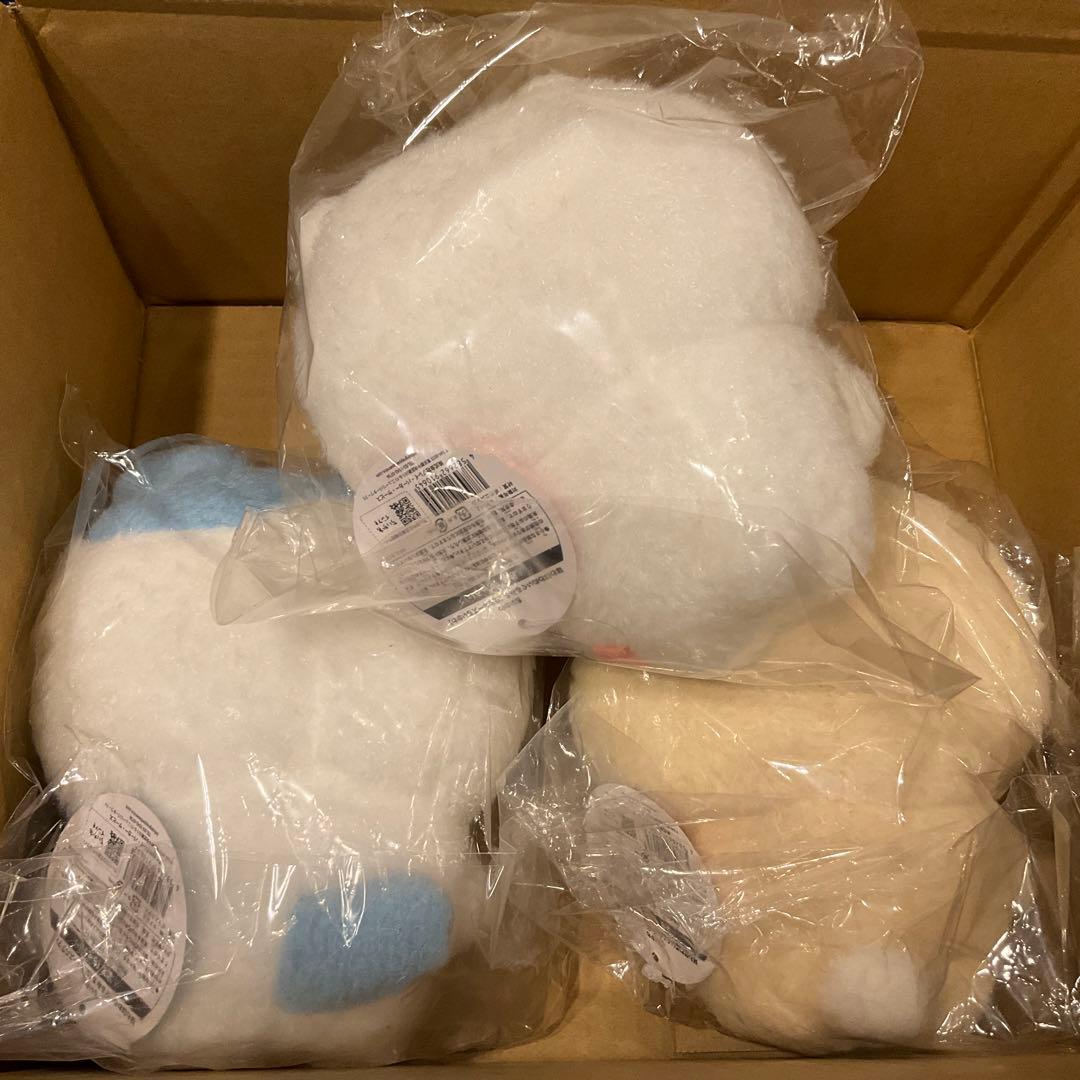 ちいかわ　ほわほわぬいぐるみS 立ちポーズ　3点セット　ハチワレ　うさぎ　未開封