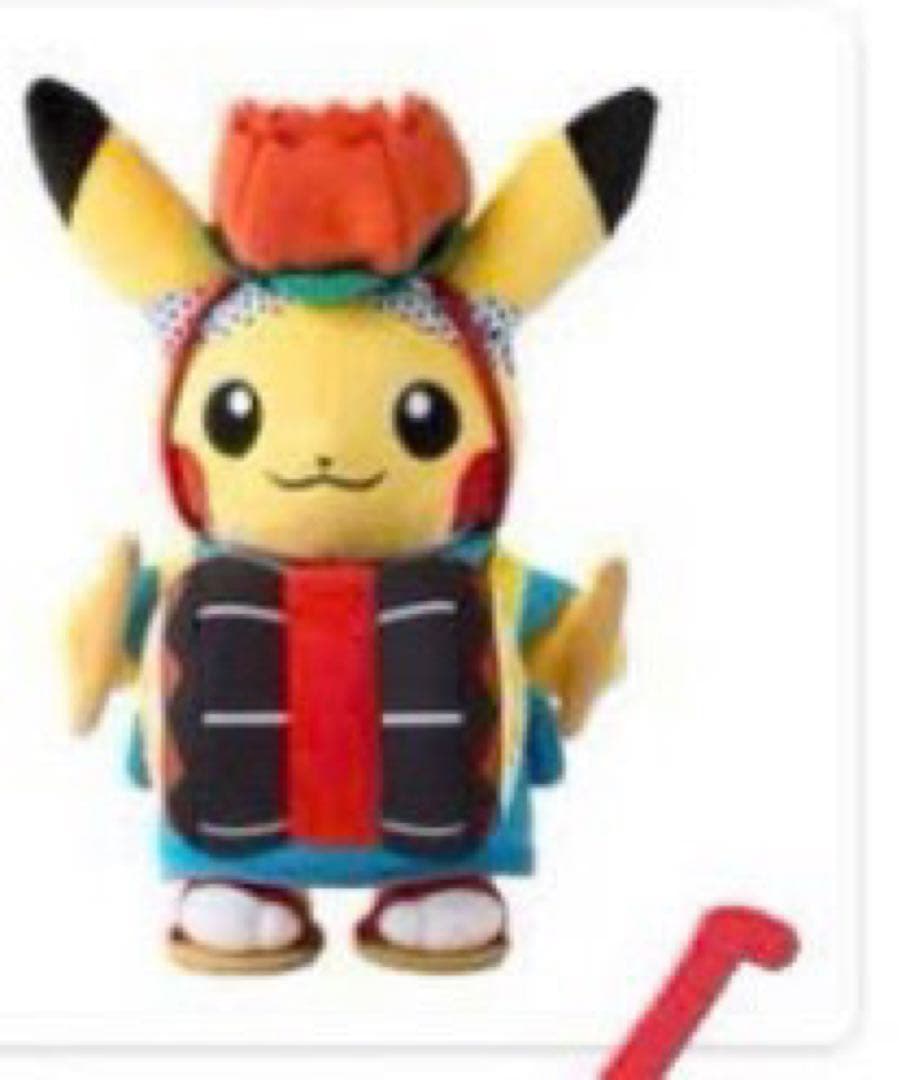 ピカチュウ 和服 ぬいぐるみ セット6種