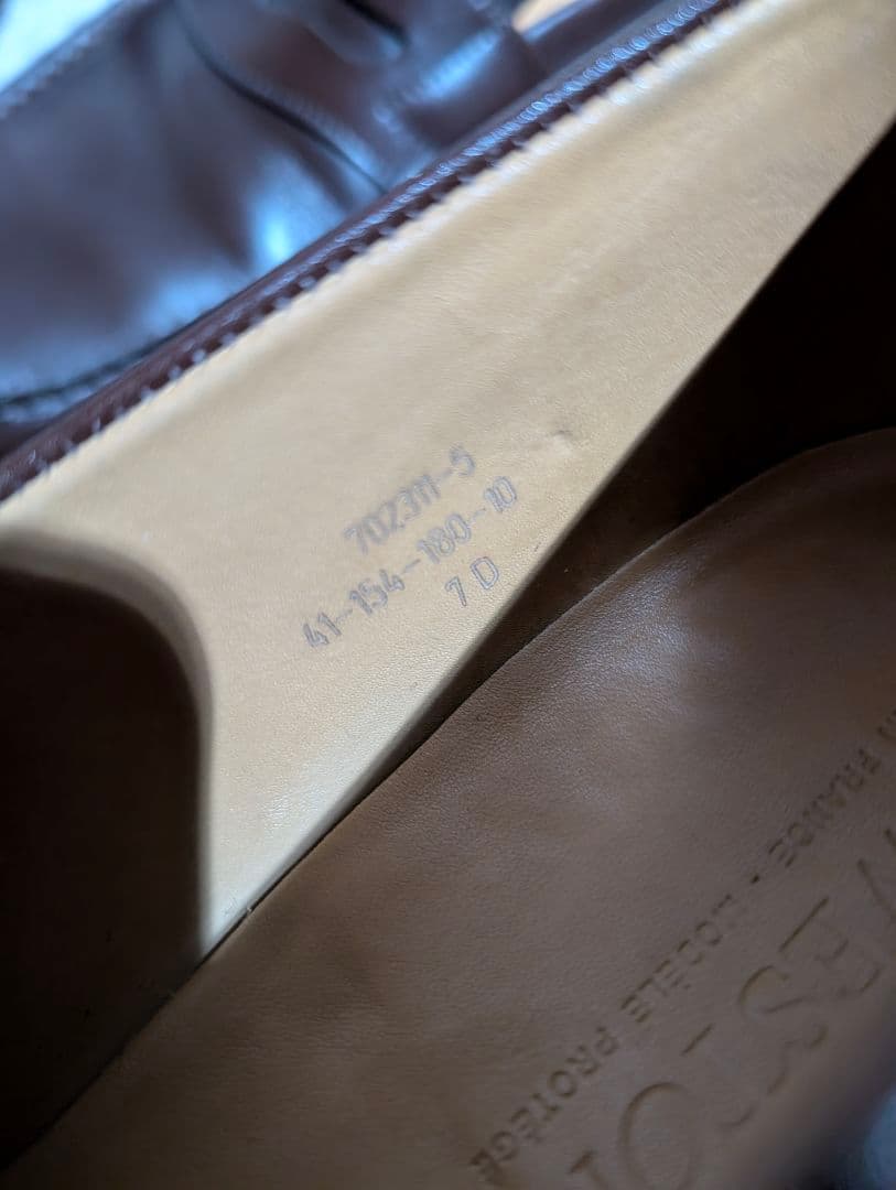 JM WESTON 180 ローファー　CHOCOLATE 7D