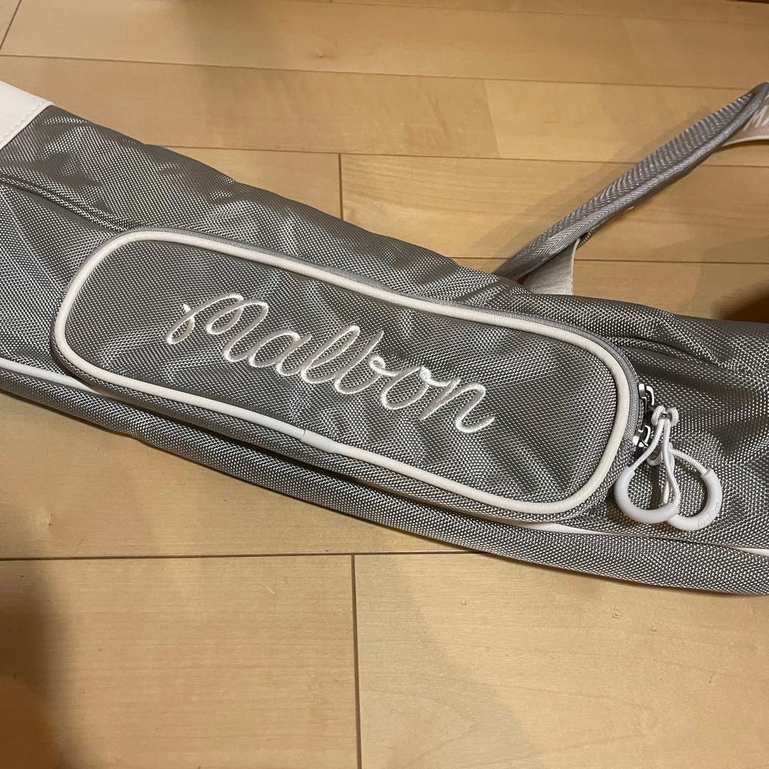 malbon マルポンゴルフ ゴルフバッグ ハーフキャディバッグ クラブケース灰