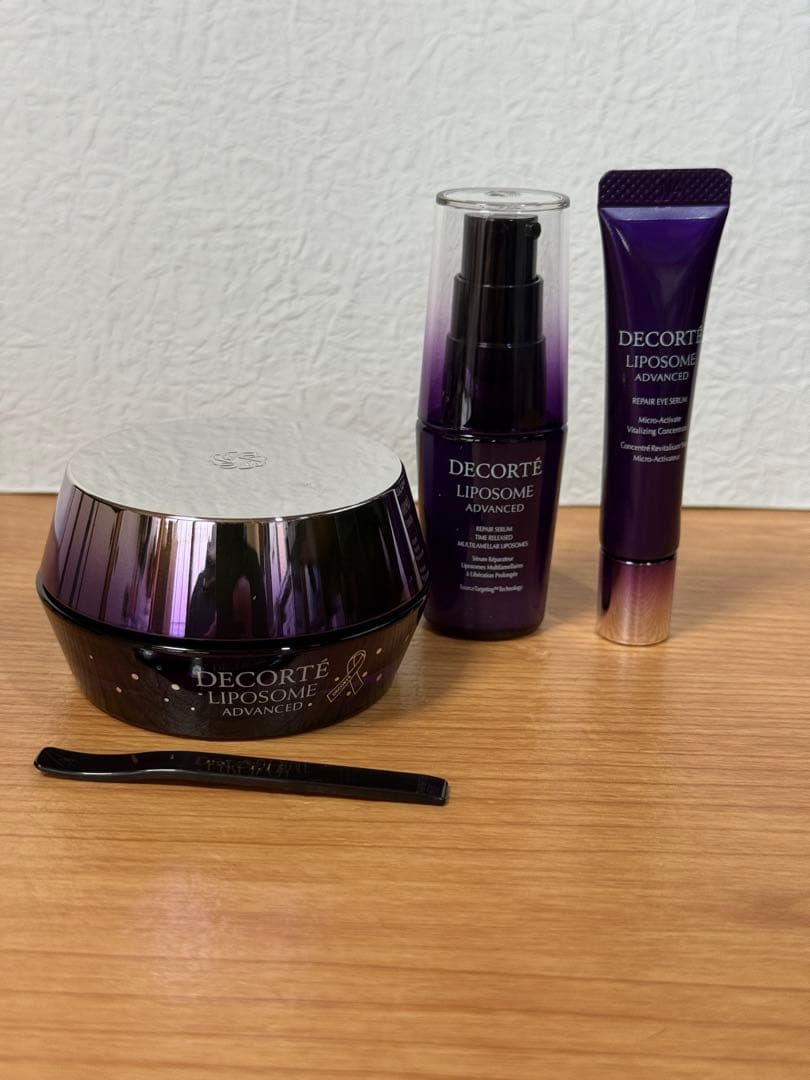 【お値引き不可】リポソームアドバンストリペアクリームパープルリボンセット2024