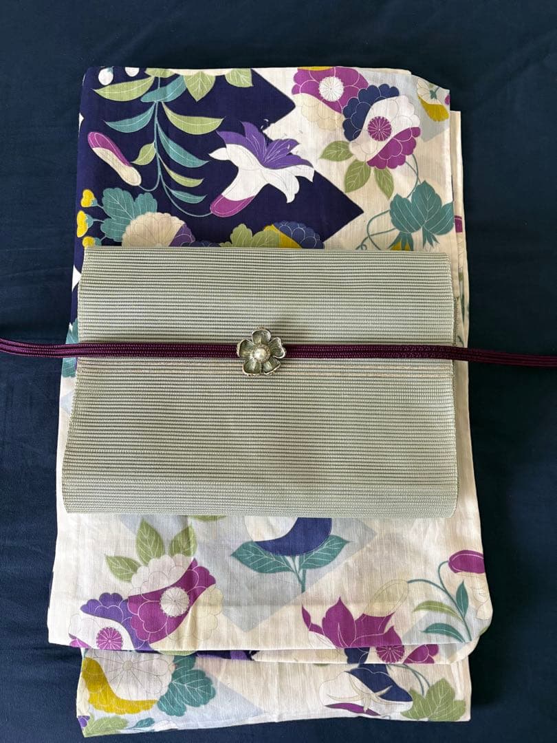 【未使用】撫松庵　浴衣　裄70