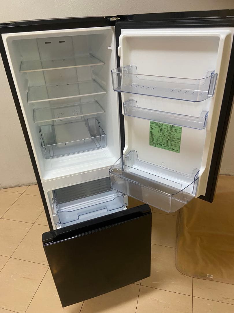 Y159 YAMADA 2025年製 159L 冷蔵庫 ブラック