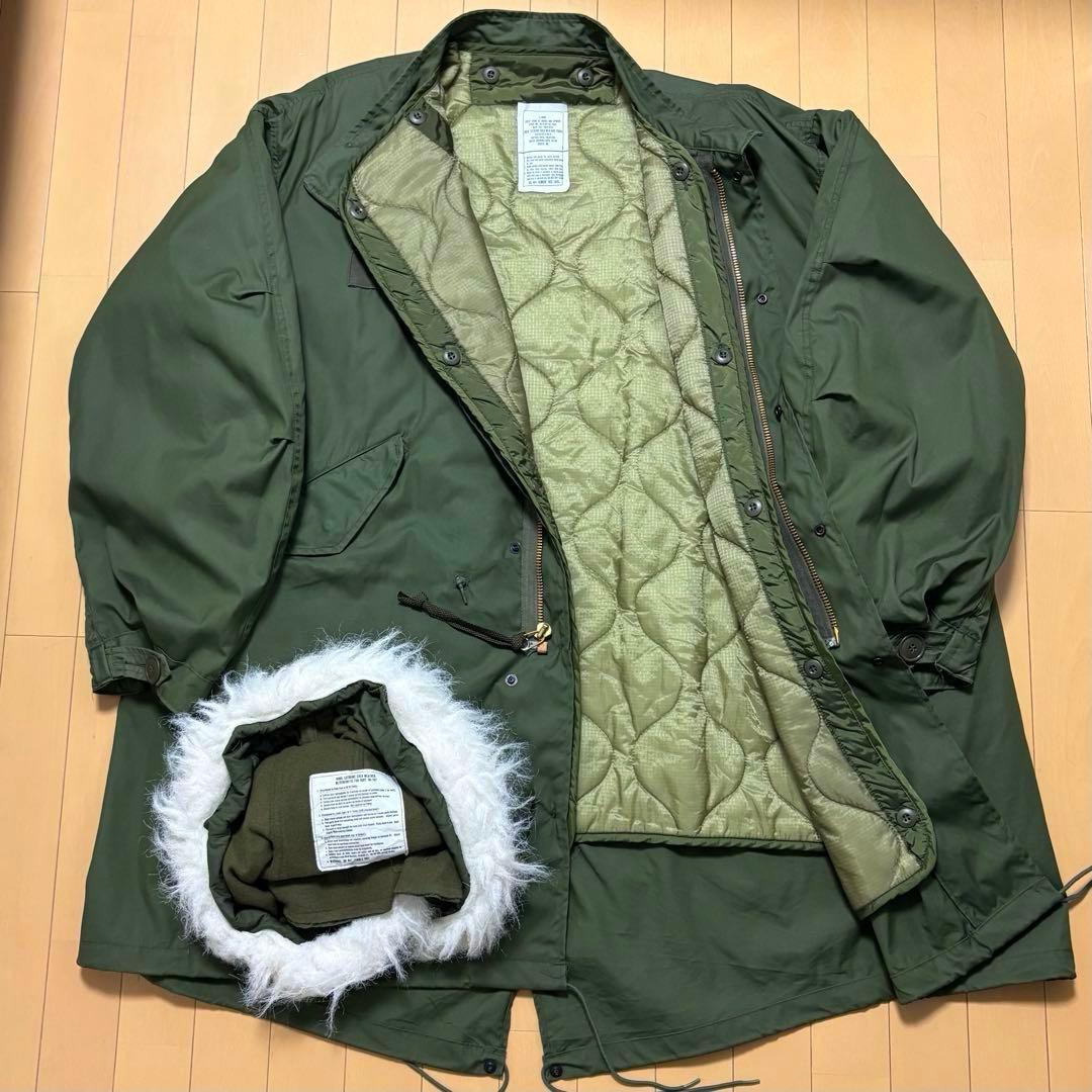 80s 米軍実物 M-65 フィッシュテールパーカー フルセット