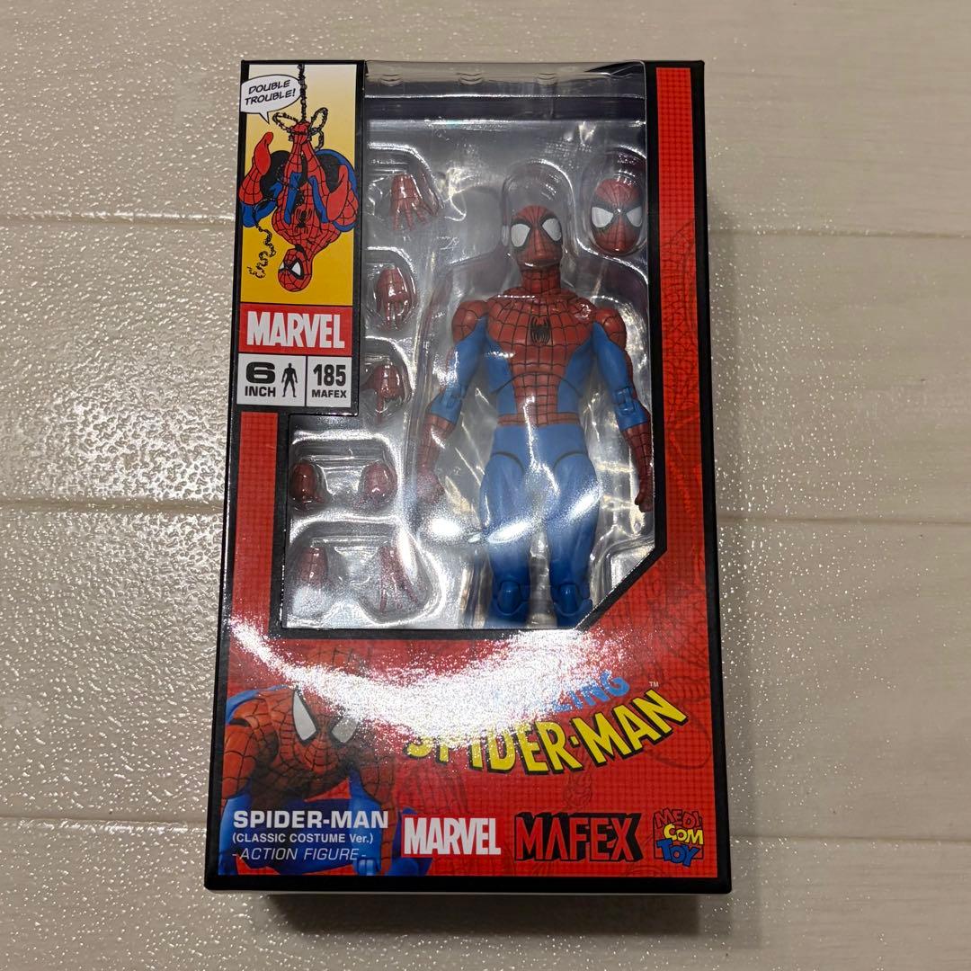 アメコミ MAFEX 185 SPIDER MAN CLASSIC COSTUME Ver