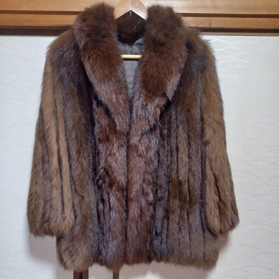 サガフォックス　毛皮　M位