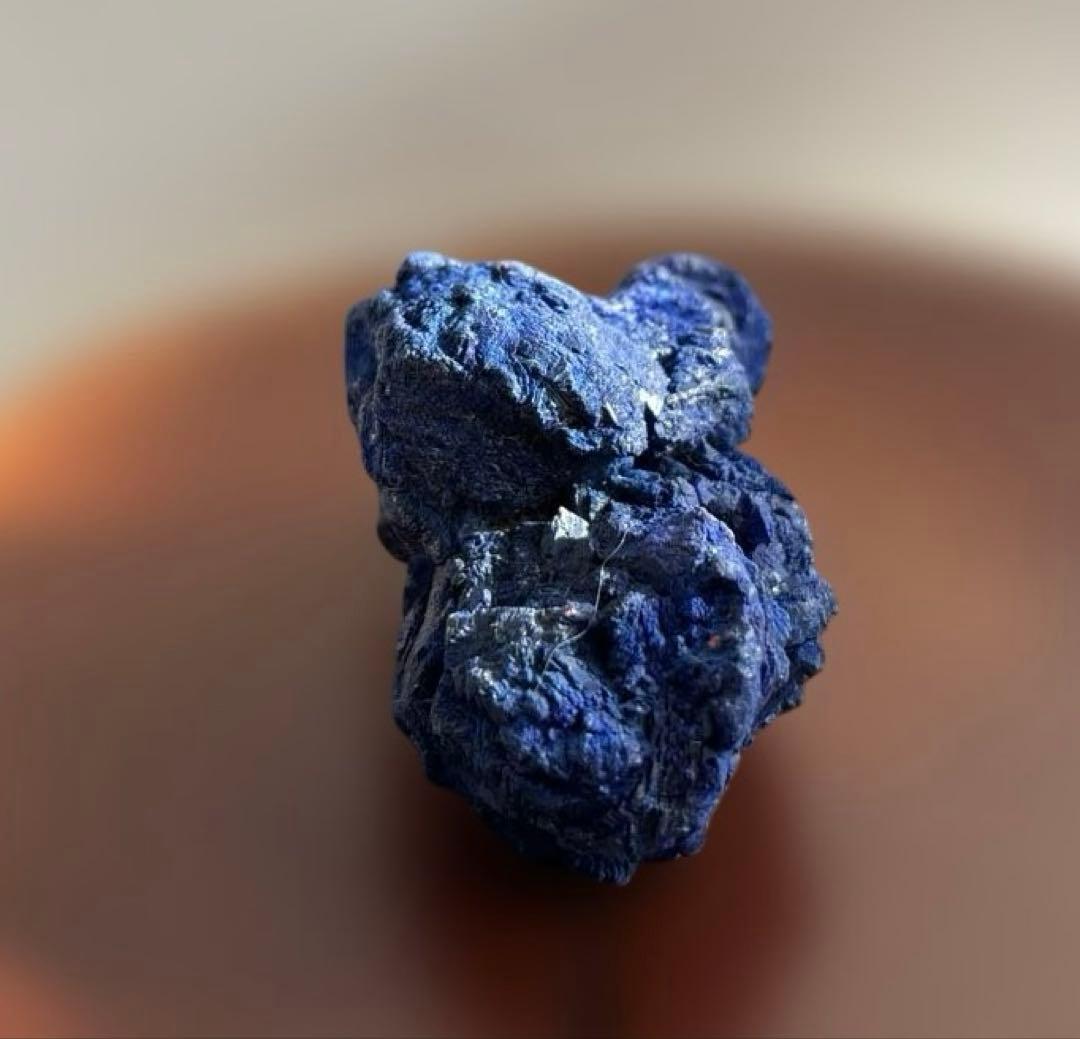 アズライト 幅約6cm原石原石 鑑賞石 自然石 天然石 水石 鉱物 鉱石