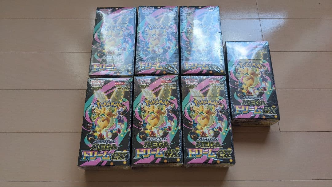 ポケモンカード MEGA ドリームEX シュリンク付き 7BOX