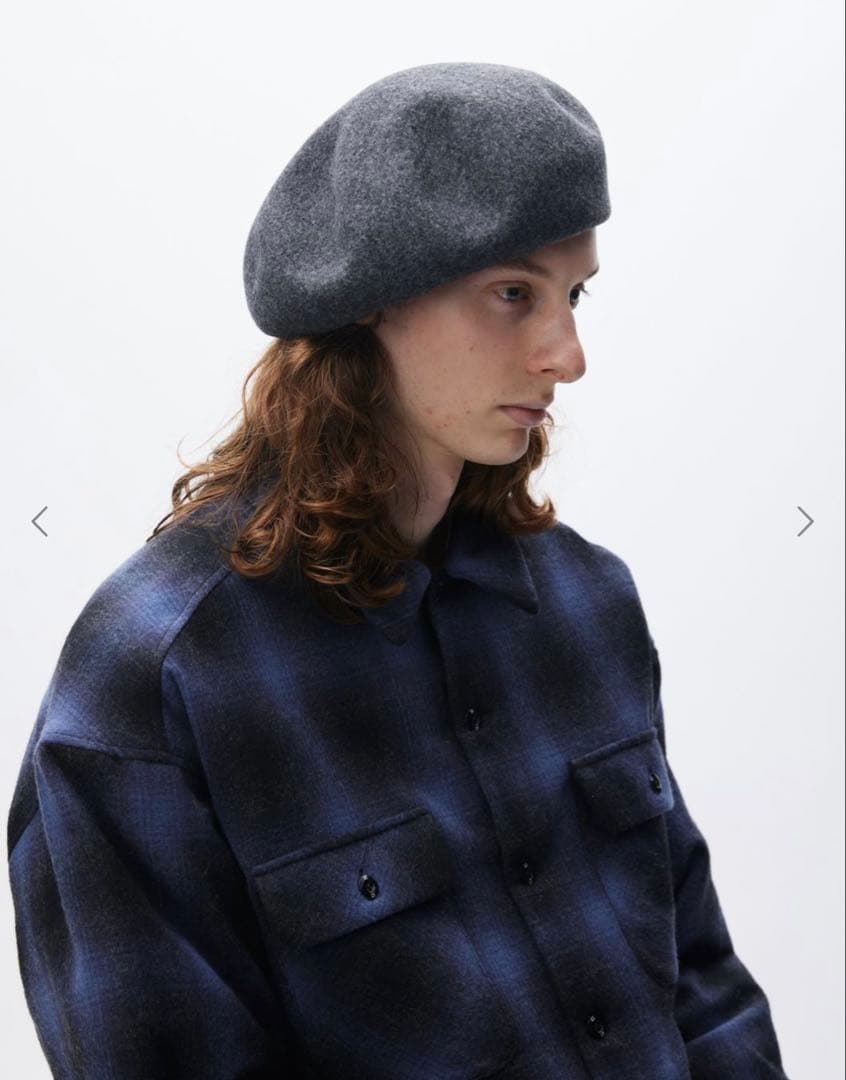 NEIGHBORHOOD ベレー ブラック 24FW ネイバーフッド L 帽子