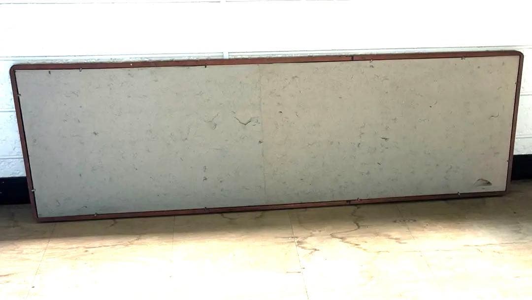 水墨画 額 骨董 横幅約154cm 山水