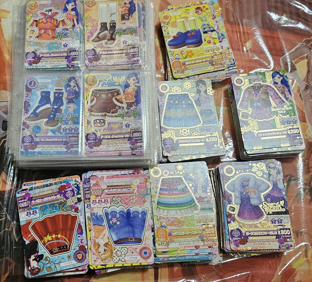 Jisoo_　アイカツ引退品カードセット～400枚程度