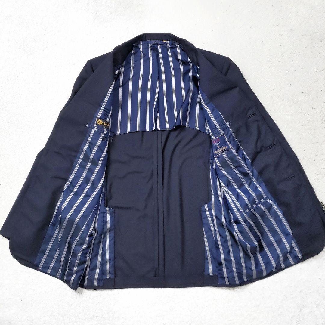 希少✨極美品 ブルックスブラザーズ×ロロピアーナ USA製 3B紺ブレザー L