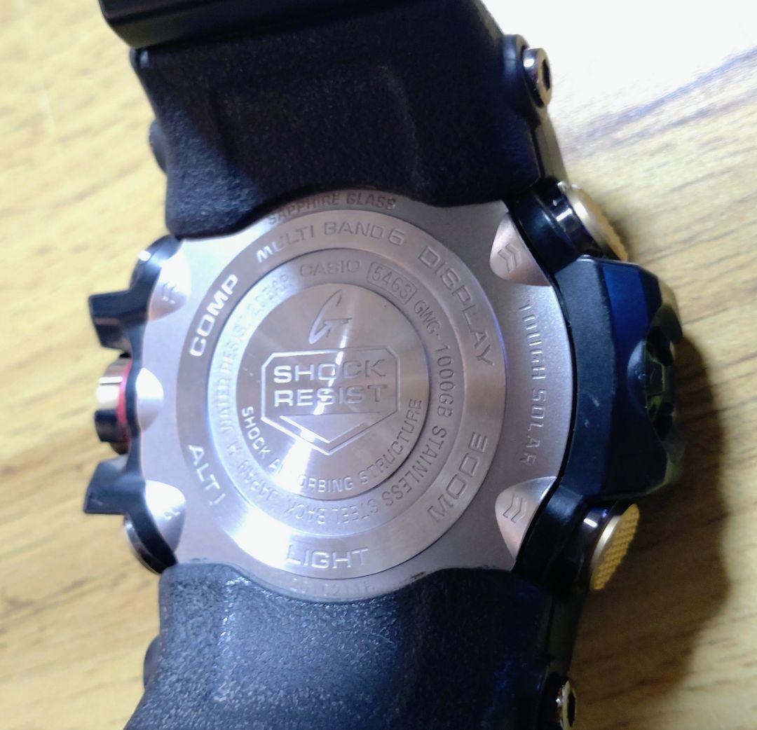 ☆美品 G-SHOCK/マッドマスターGWG-1000GB-1AJF☆