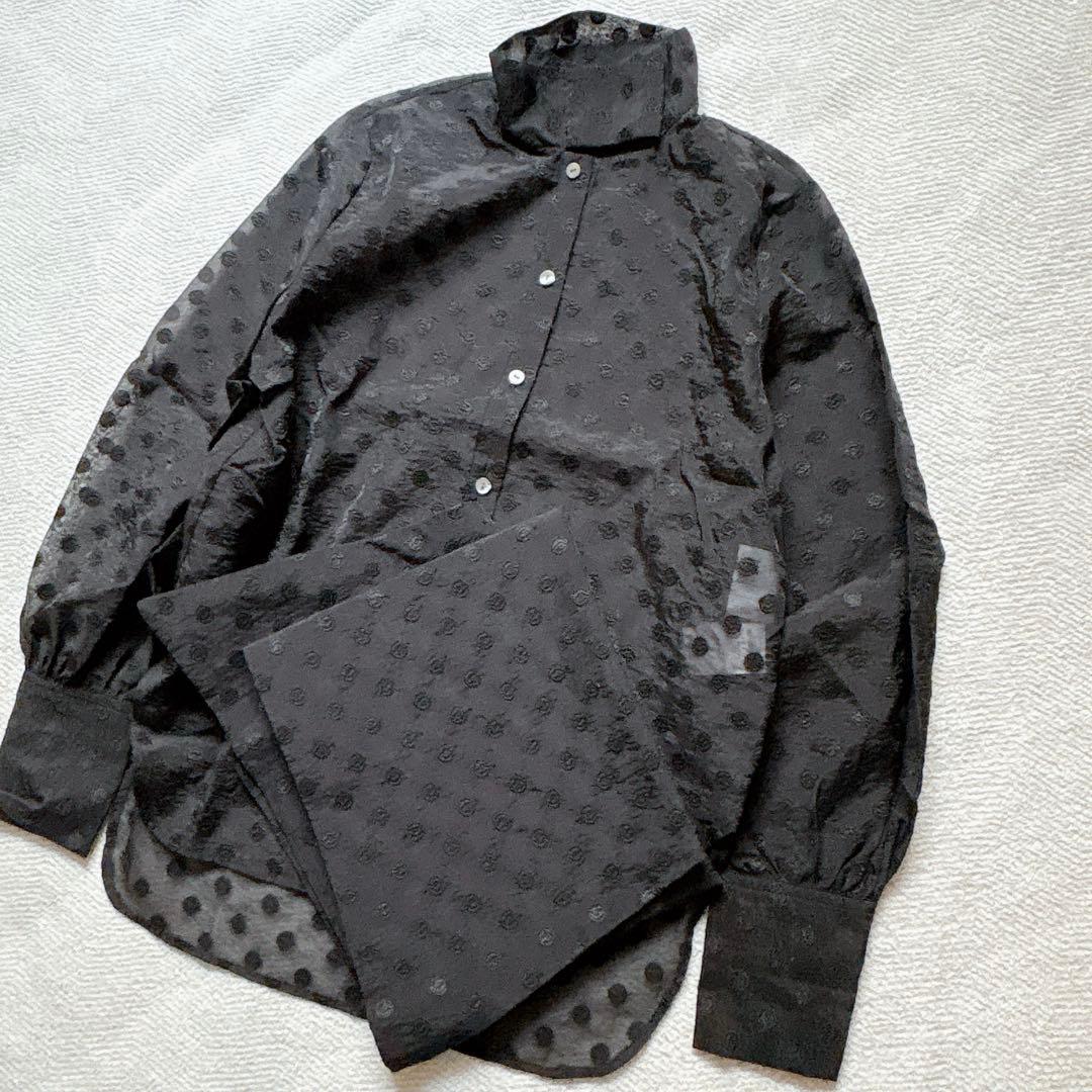 定価44,000円✨WimGazette ドットボウタイブラウス 新品未使用