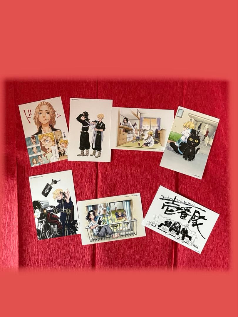 東京リベンジャーズ　アニメDVD 全6巻　ブックレット　アニメイト　東リベ