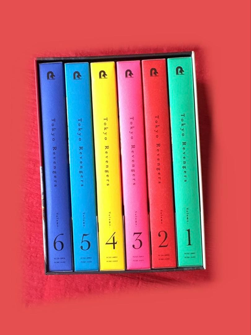 東京リベンジャーズ　アニメDVD 全6巻　ブックレット　アニメイト　東リベ