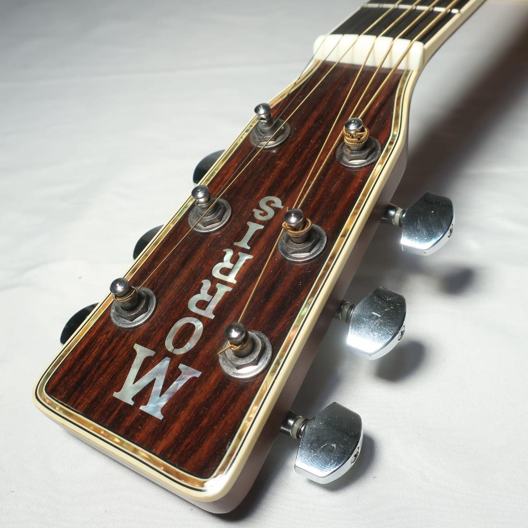 美品 縦ロゴ Morris MD-525S アコースティックギター