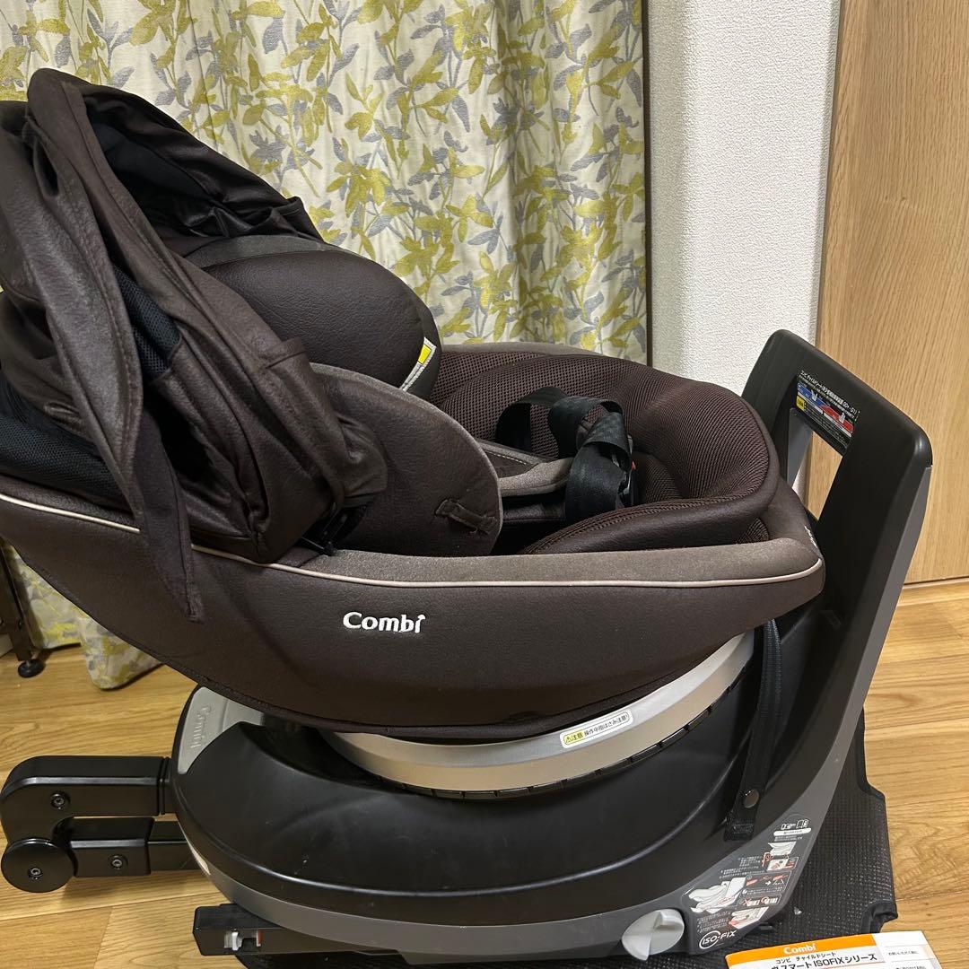 combi クルムーヴスマート　isofix 回転式　JG-650 ブラウン