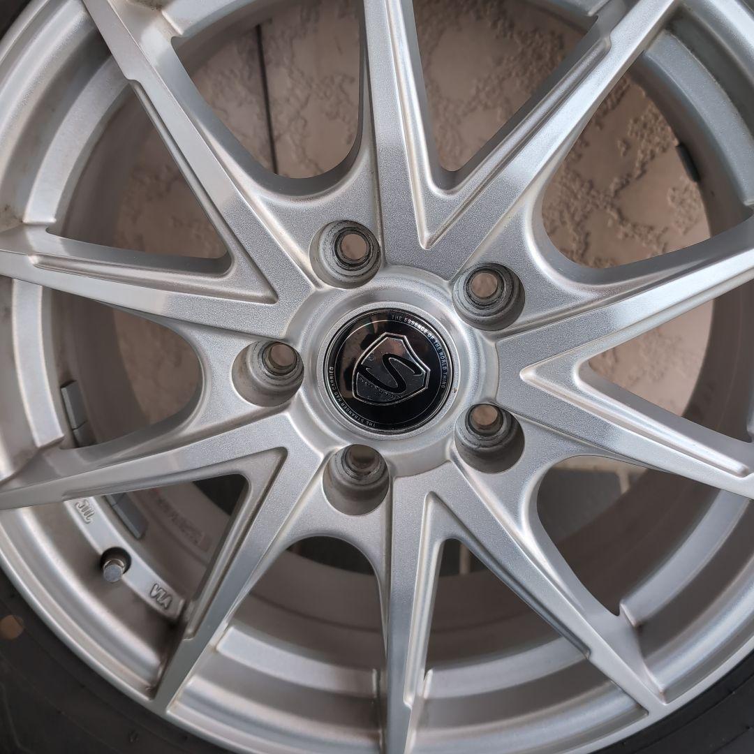 ストレンジャーアルミホイル215/65R16 980 5穴　スタッドレスタイヤ付
