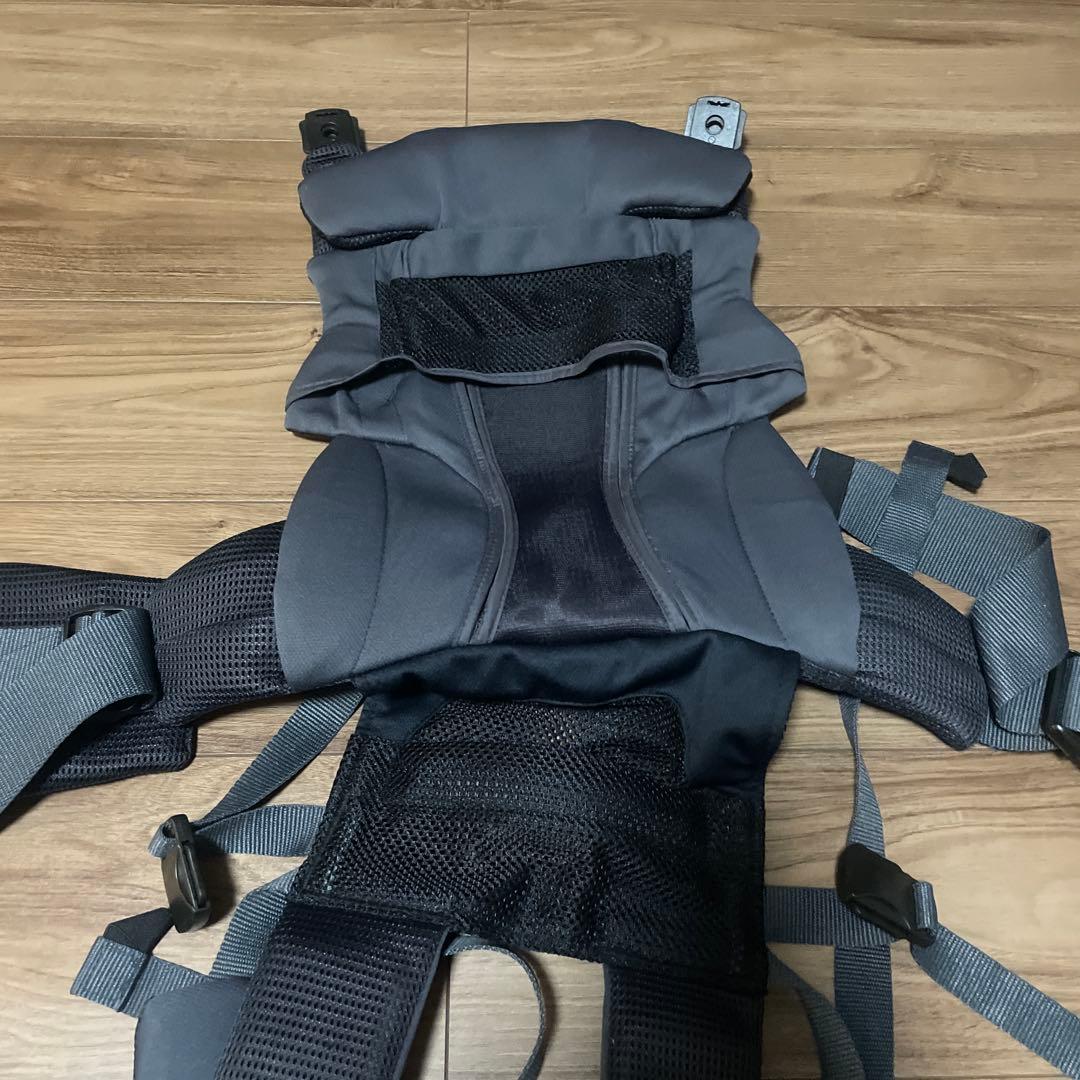 Aprica アップリカ ラクリス ダークグレー　抱っこ紐