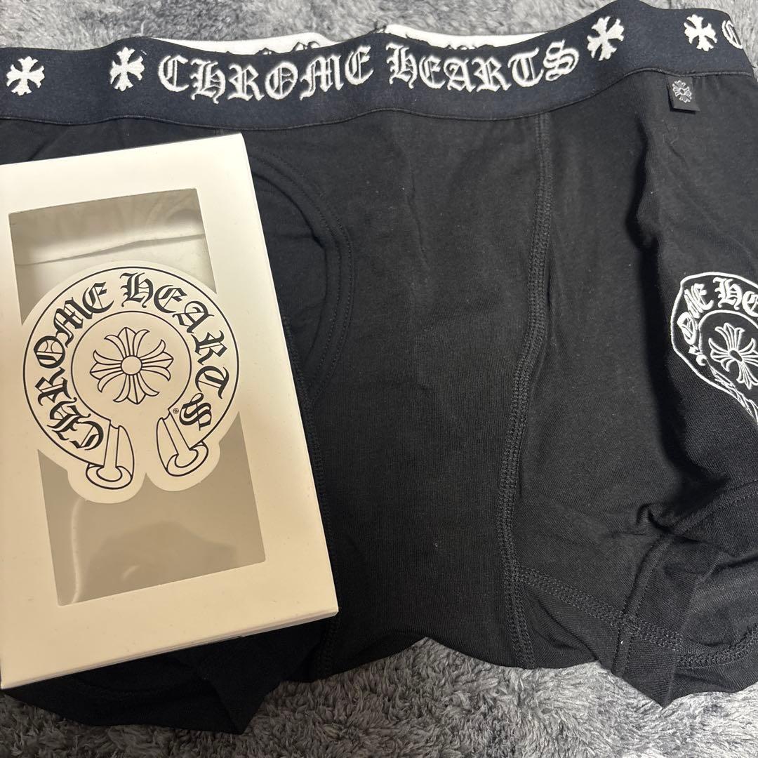 新品　CHROME HEARTS / クロムハーツ　ブラック ボクサーパンツ