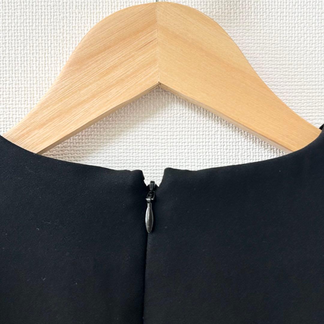 美品✨ヨーコチャン　フレアスリーブブラウス　ブラック　38