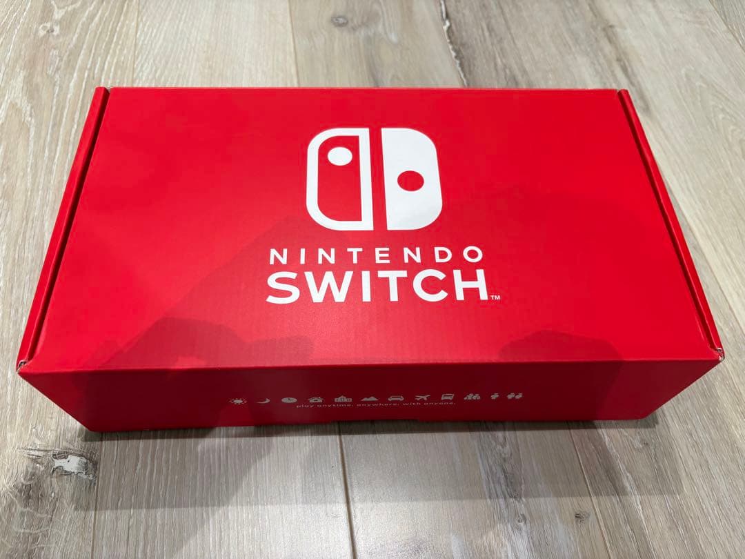 任天堂 Switch 本体 箱付き 付属品全て有り オーダー品 おまけ付❗️初期型