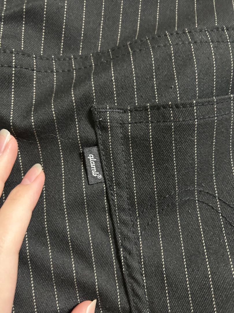 glamb グラム　25ss Poly Pants ポリーパンツ サルエルパンツ