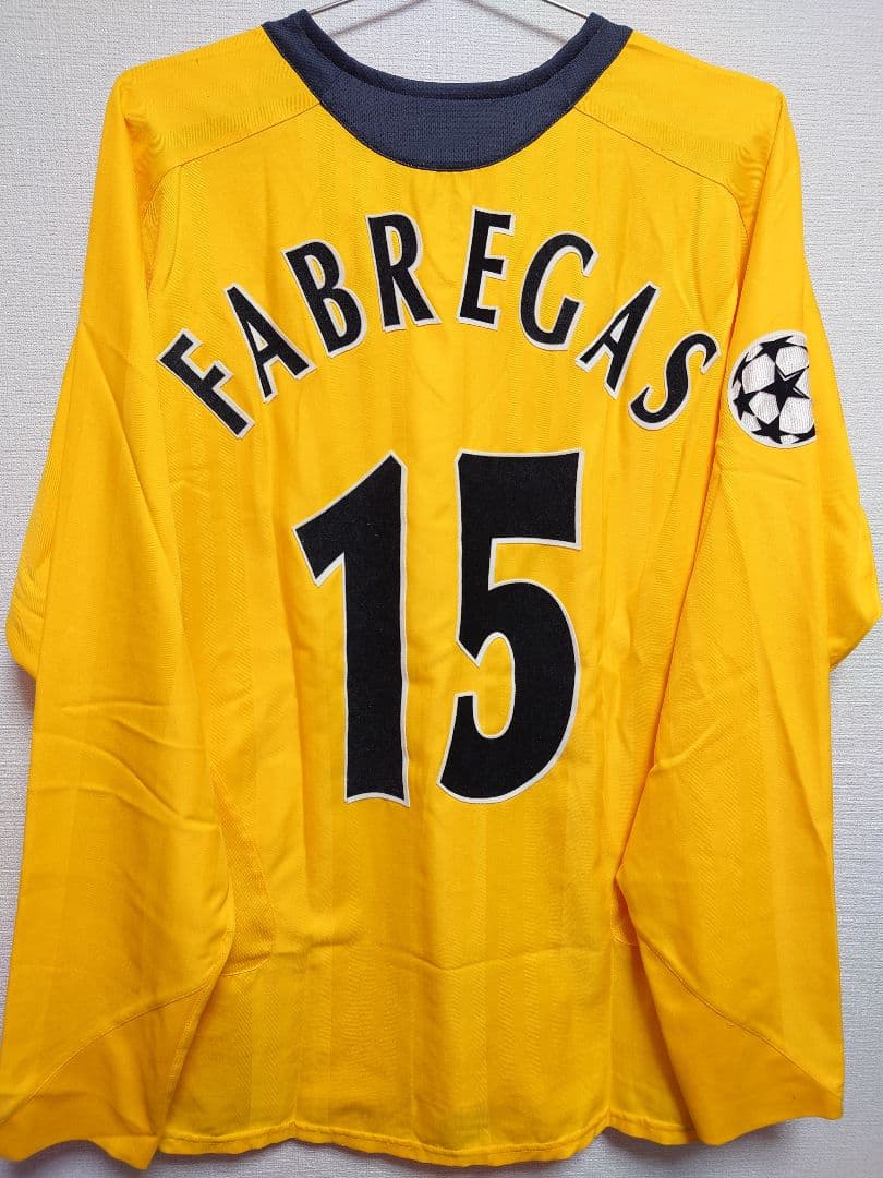 NIKE　2005〜06 CL仕様 アーセナル　セスク・ファブレガス