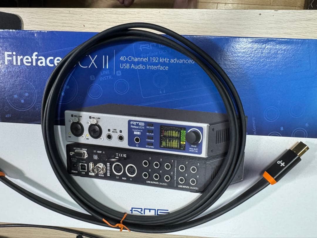 【国内正規品】RME fireface UCX Ⅱ　オマケ付き　中古美品