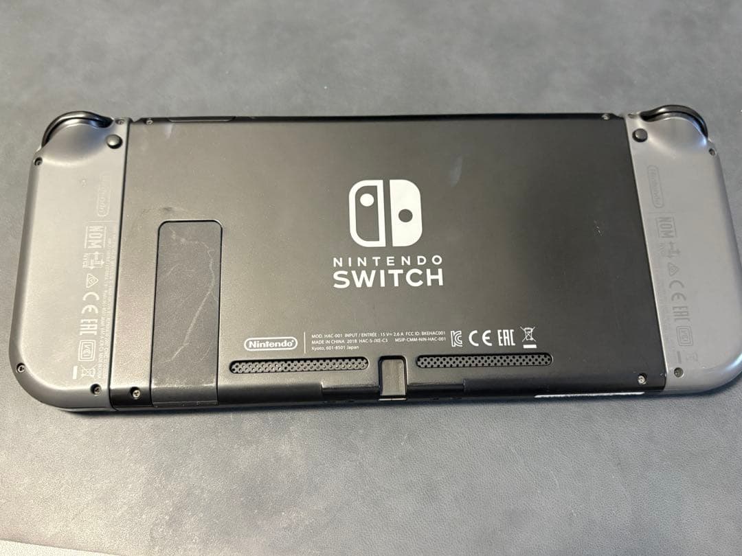 Nintendo Switch 本体 グレー ドック+付属品付き