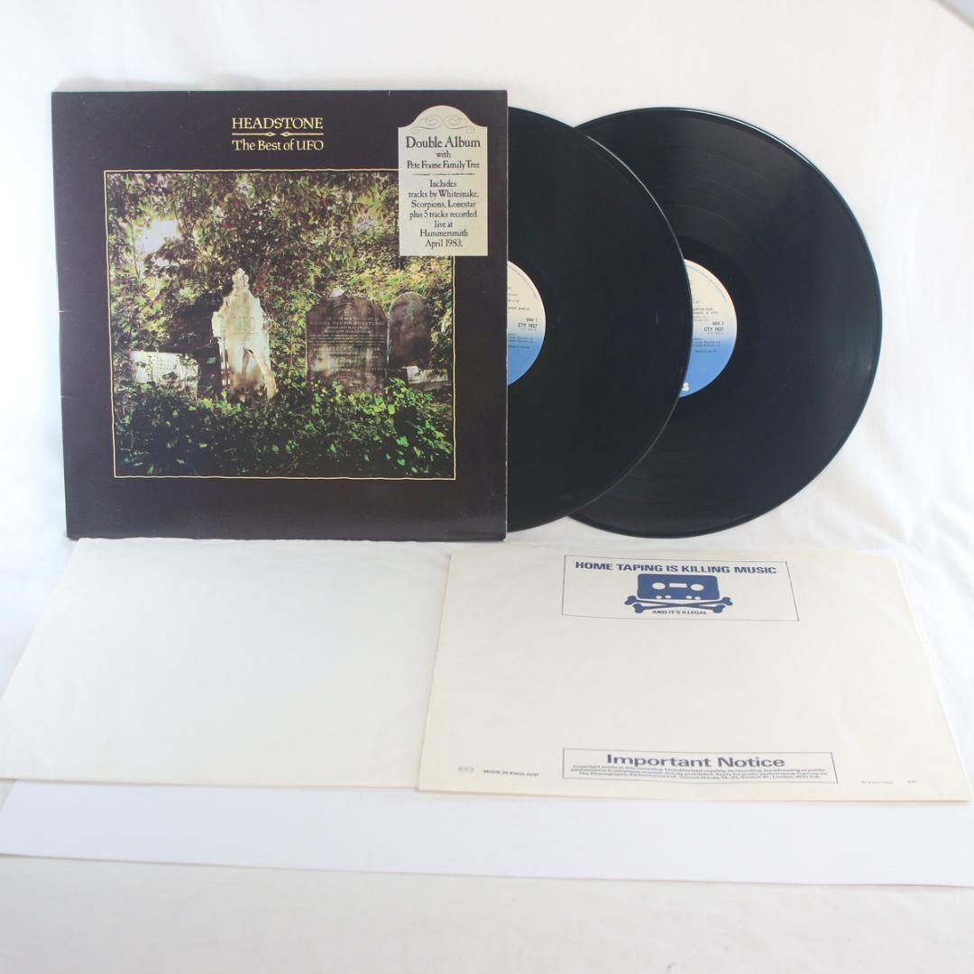 英LP Headstone The Best Of UFO UK盤ヘッドストーン