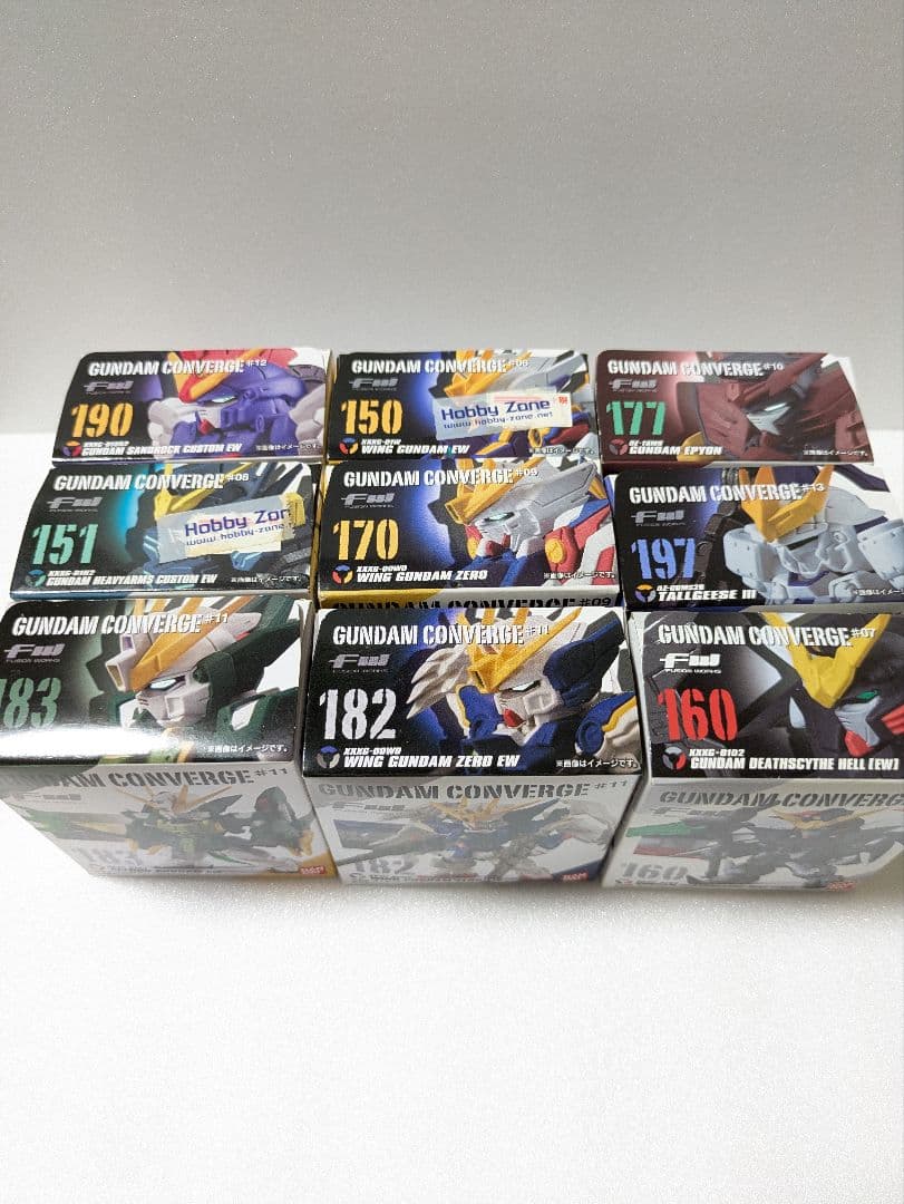 【新品未開封】ガンダムコンバージ　新機動戦記ガンダムWセット