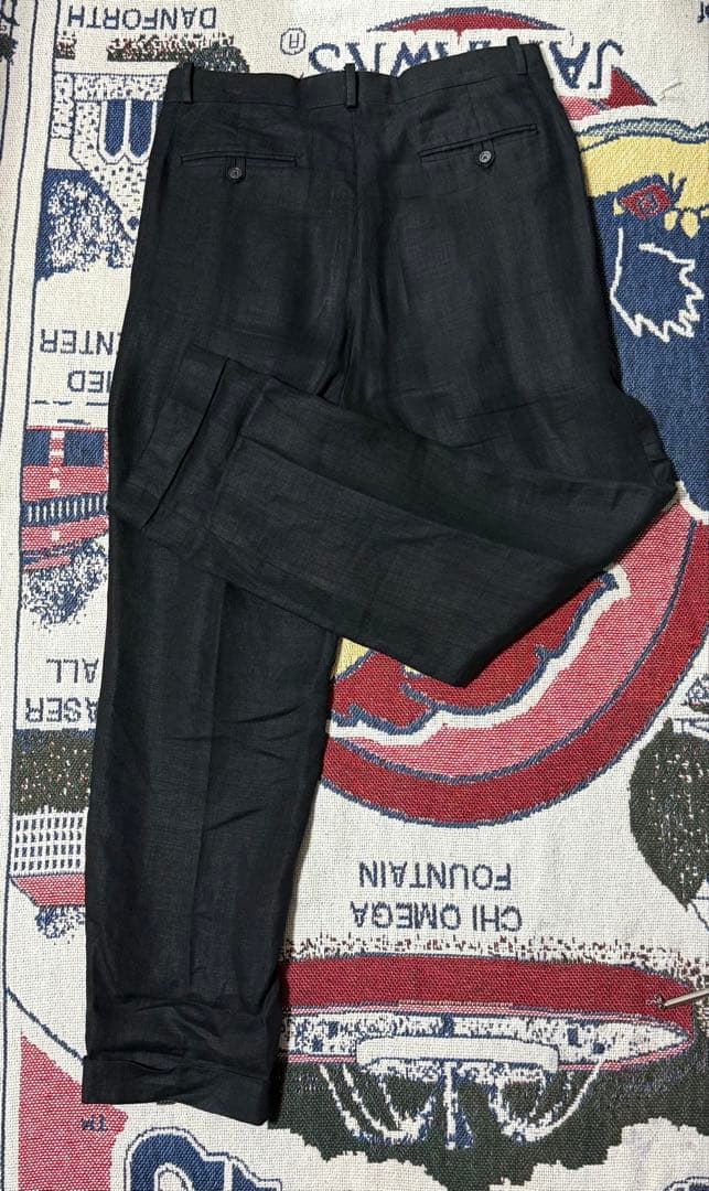 希少 90s Polo by Ralph Laurenリネン100スラックス